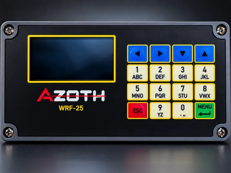 Azoth WRF-25 RFID kart okuyucu, ekran ve tuş takımı